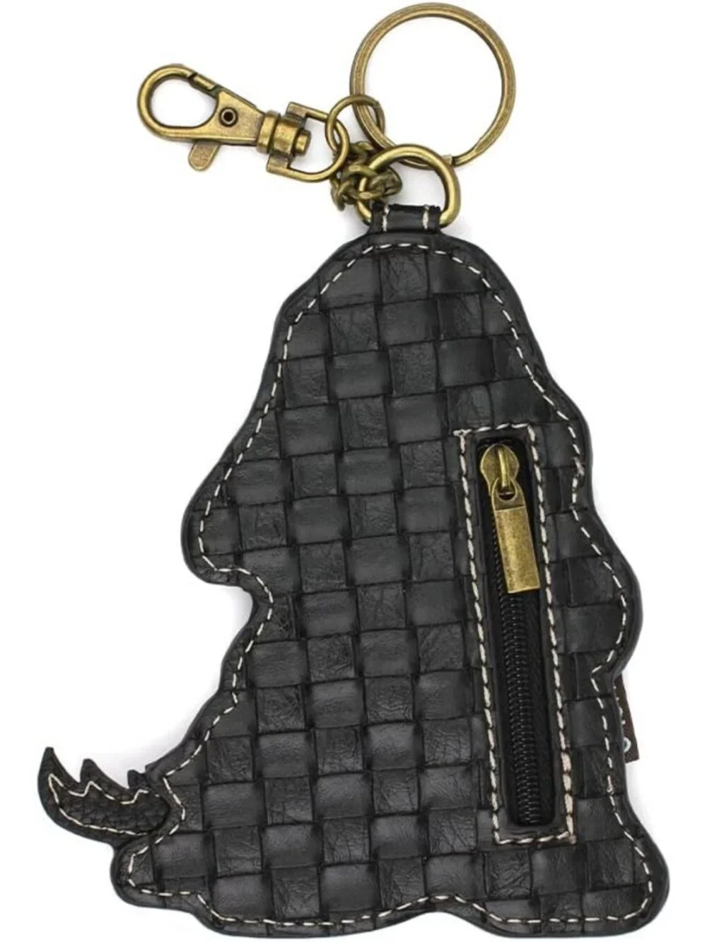 Stylish Women's Dog-Themed Key Fob & Coin Purse Accessory - Cocker Spaniel